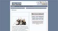 Desktop Screenshot of interstateassetlocators.com